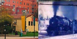 Pasadena Del Mar Station, then and now