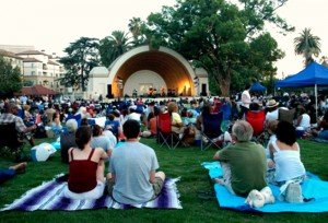 Memorial Park is the host of Levitt Pavilion concert series during the summer (Photo - Staff).