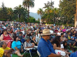 people attending music