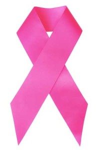 A pink ribbon