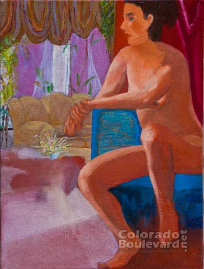 Francheska - Oil on panel (©Robert Stewart).