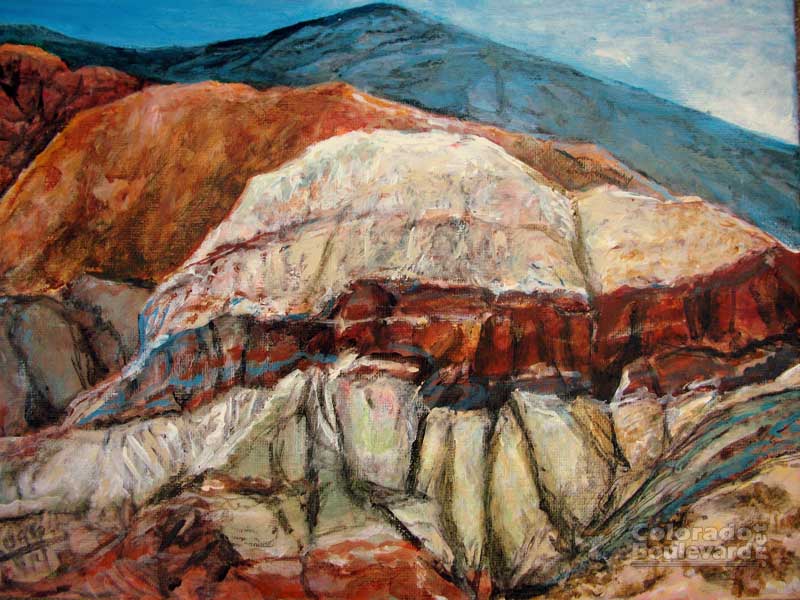 "Hill of Seven Colors" by Cristina Ruggiero