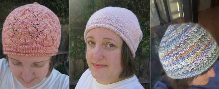 Knitting hat patterns (Photo - Robin Southworth).