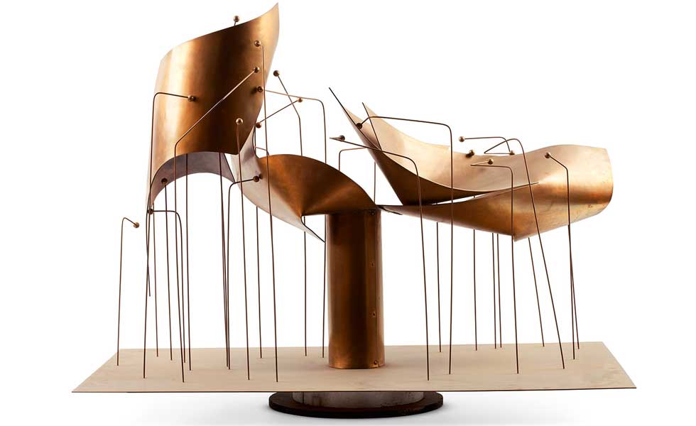 Flora sculpture by Claire Falkenstein (Photo - ppmcaonline.org).