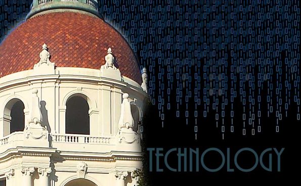 Pasadena City of Binary Code (Photo - Graphic Dept., Coloradoblvd.net, Pixabay).