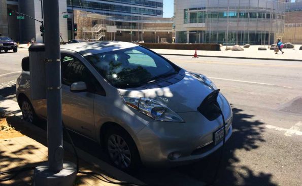 EV Charging station (Photo - Ethan Elkind).