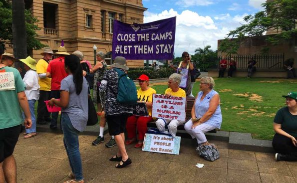 A gathering in Brisbane, Australia (Photo - Judith Pascoe).