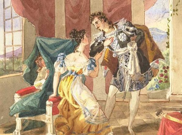 Nozze di Figaro Scene 19th century (Photo - .wikimedia.org).