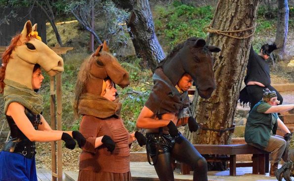 "Animal Farm" play at the Will Geer Theatricum Botanicum (Photo - Liam Flanders).