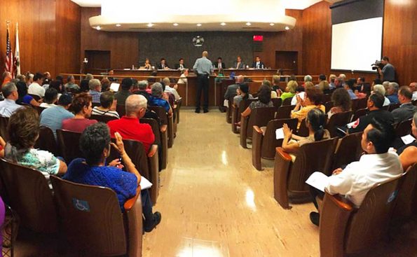 A recent Alhambra City Council meeting (Photo - Melissa Michelson).