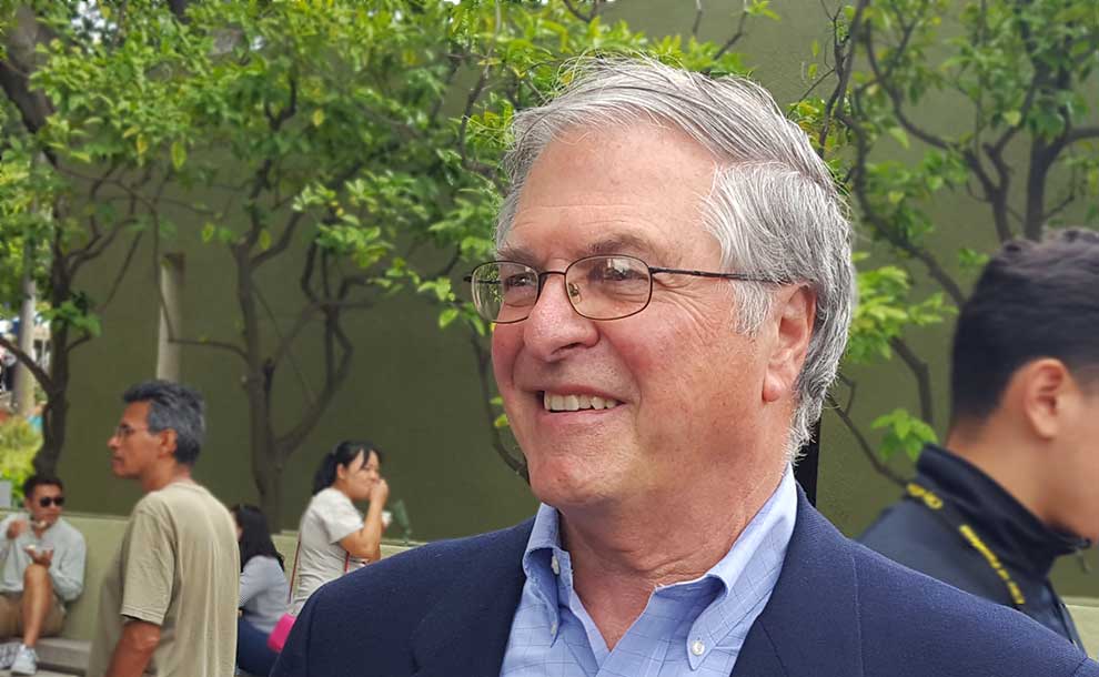 Mayor Terry Tornek (Photo - W.K.).