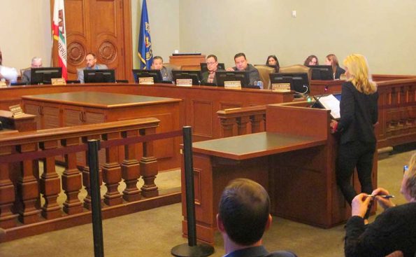 Pasadena City Council meeting on Monday, Nov. 6, 2017 (Photo - Garrett Rowlan).