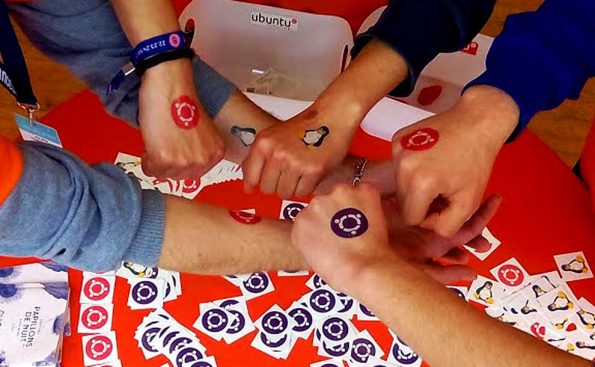 Ubucon at Socal Linux Expo (Photo ubucon.org).