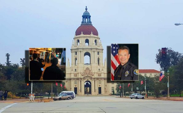 Chief Sancehz announces retirement (Photos - City of Pasadena, ColoradoBlvd.net, Facebook).