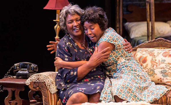 (L-R) Saundra McClain and Toya Turner in A "Raisin in the Sun" at A Noise Within (Photo - Craig Schwartz).