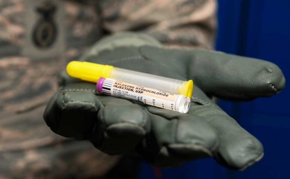 Opioid overdose medication (Photo - Mark Herlihy, U.S. Air Force).