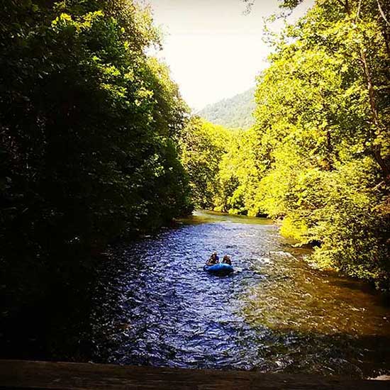 River, Nantahala area of North Carolina (Photo - Janice Garey).