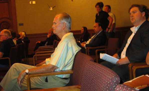 Crowd at Pasadena City Councilmeeting on Monday, Sept. 17, 2018 (Photo - Garrett Rowlan).