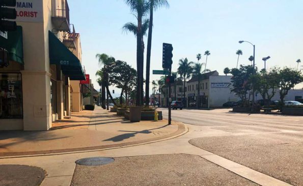Alhambra street (Photo - Frank Qiu).