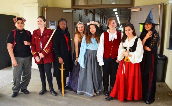 Marshall Fundamental’s advanced drama class (Photo - Felita Kealing)