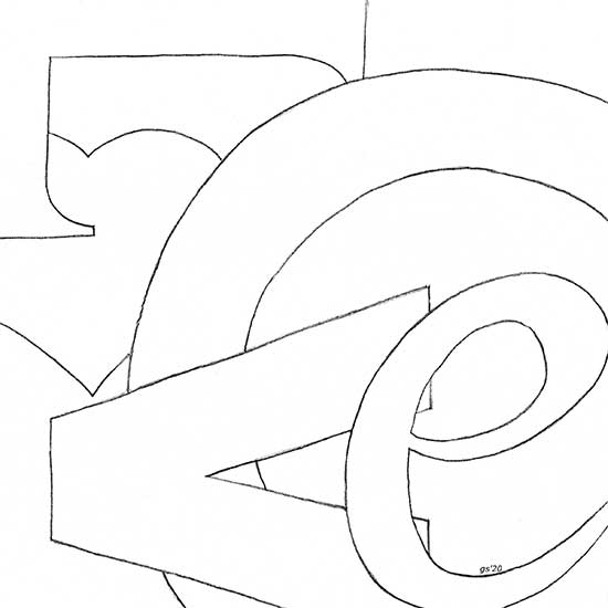 Hidden words spelling "love"