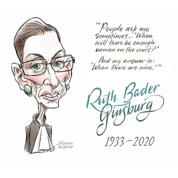 a quote from Ruth Bader Ginsburg