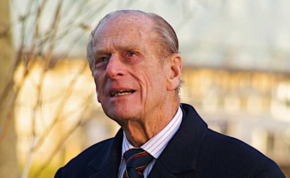 a man with a tie looking up