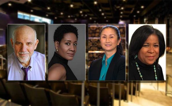 photos of one guy and three diverse women