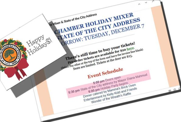 An email and a dollar sign