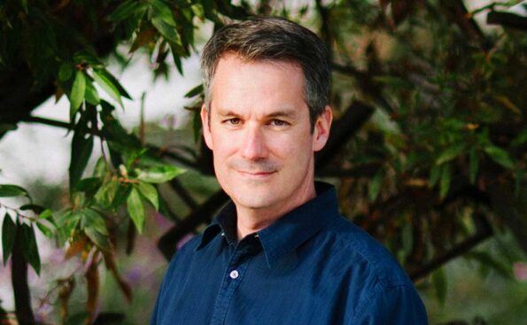 A man smiling at camera