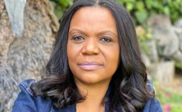 A person with long hair