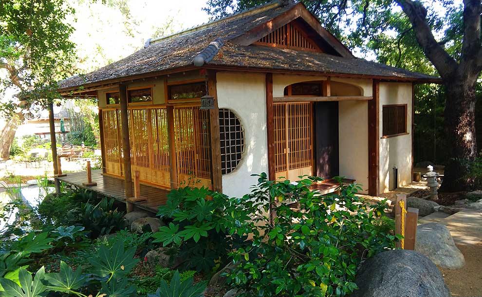 a Japanese Tea House