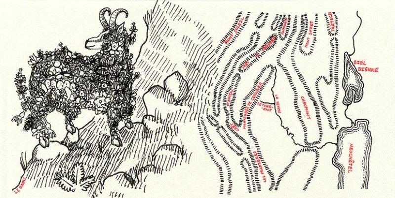 Black and white artwork