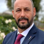 a man looking at camera