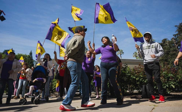 People dancing on the street