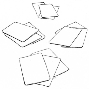 cards distributed equally