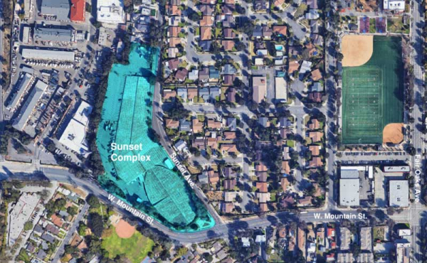 a map showing a reservoir