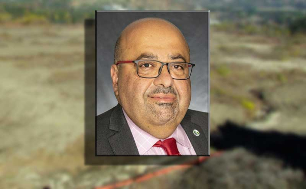 A man looking at camera