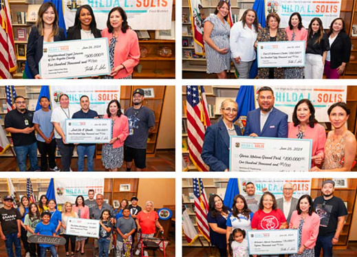 People at award dceremonies