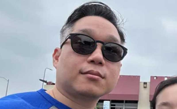 a man looking at camera