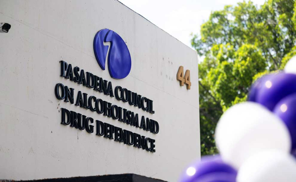 a building facade with a sign