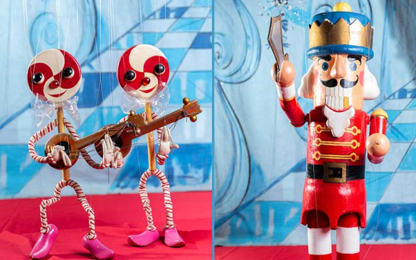 puppets as nutcracker play