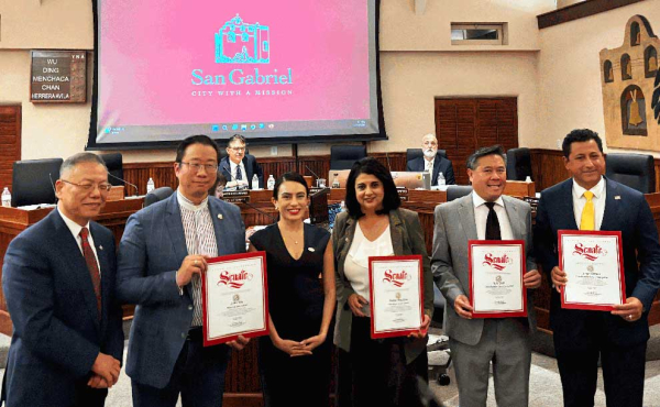 people posing for photo