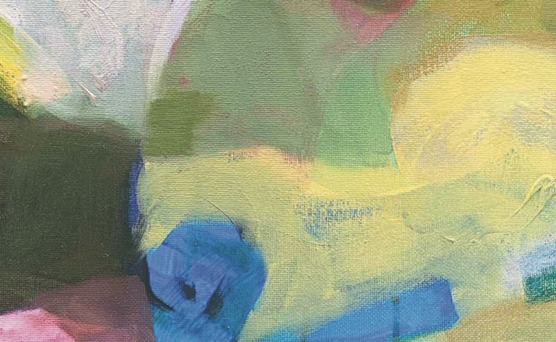 Colorful abstract painting