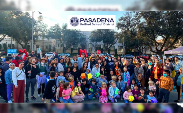 a group of students, teachers, staff and administrators