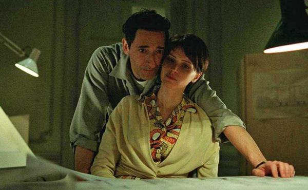 A man looking distressed with a woman