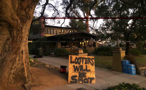 sign outside a house