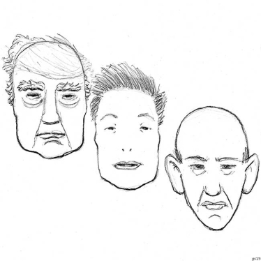 Three faces of Thoughts for Pennies: "Waste Fraud Abuse"