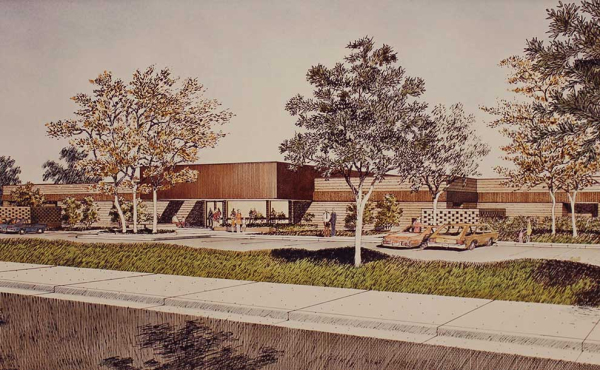 a rendering of a building