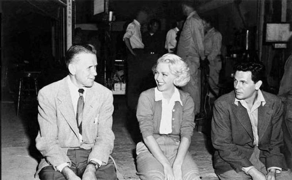 people sitting backstage